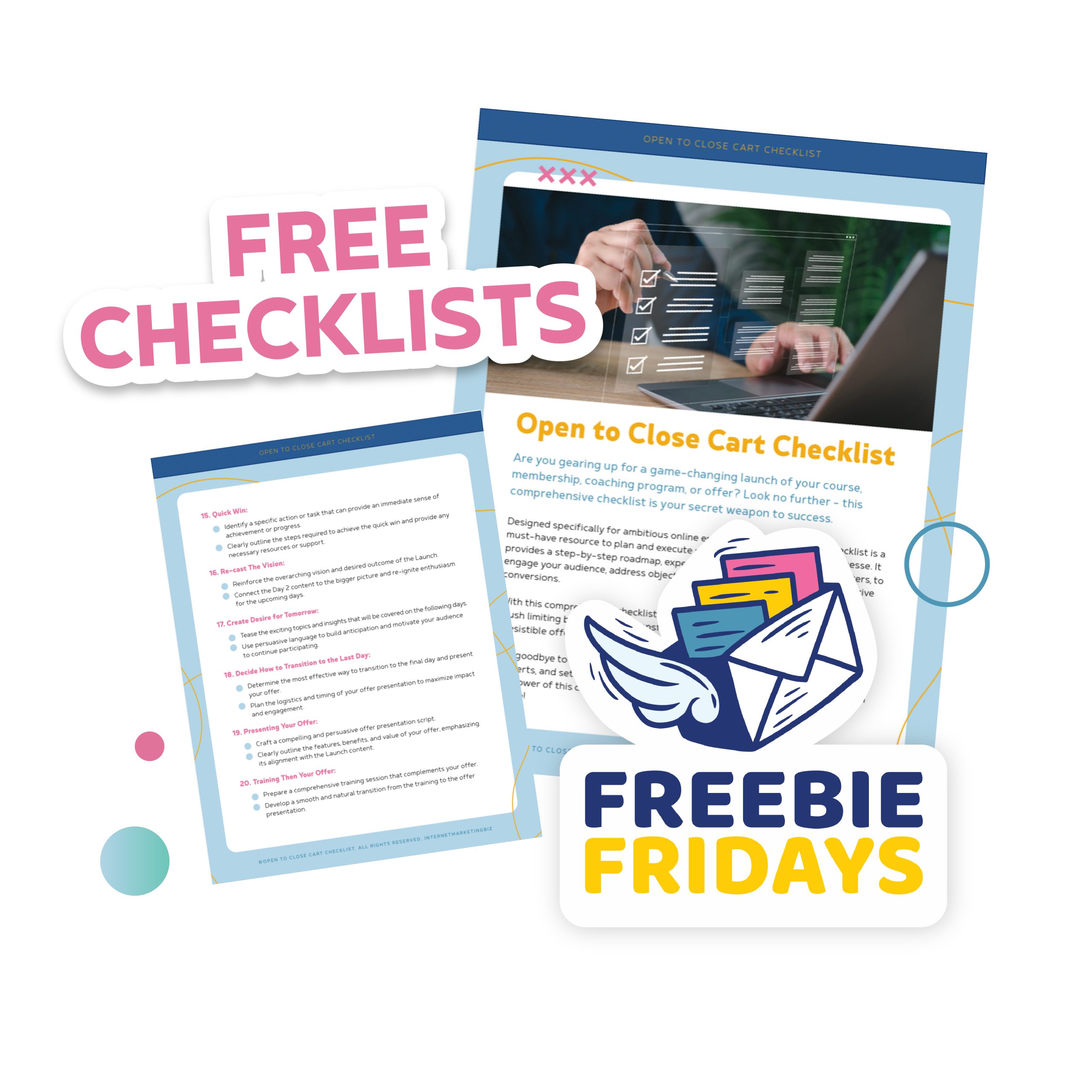 Freebie Fridays-Free Checklists